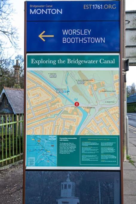 Pillo Rooms - Spacious Cosy 2 Bedroom House By Bridgewater Canal Manchester Exterior photo